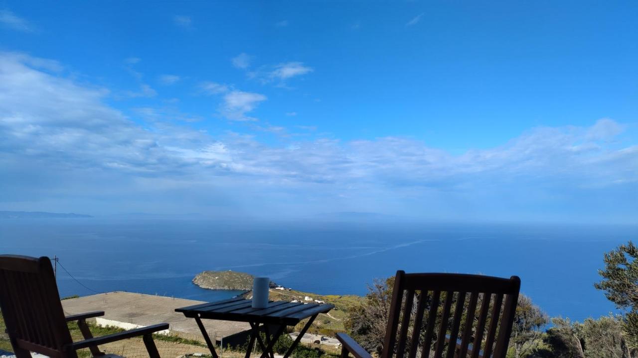 Apartament Aegean Deep Blue Andros Ano Aprovato Zewnętrze zdjęcie